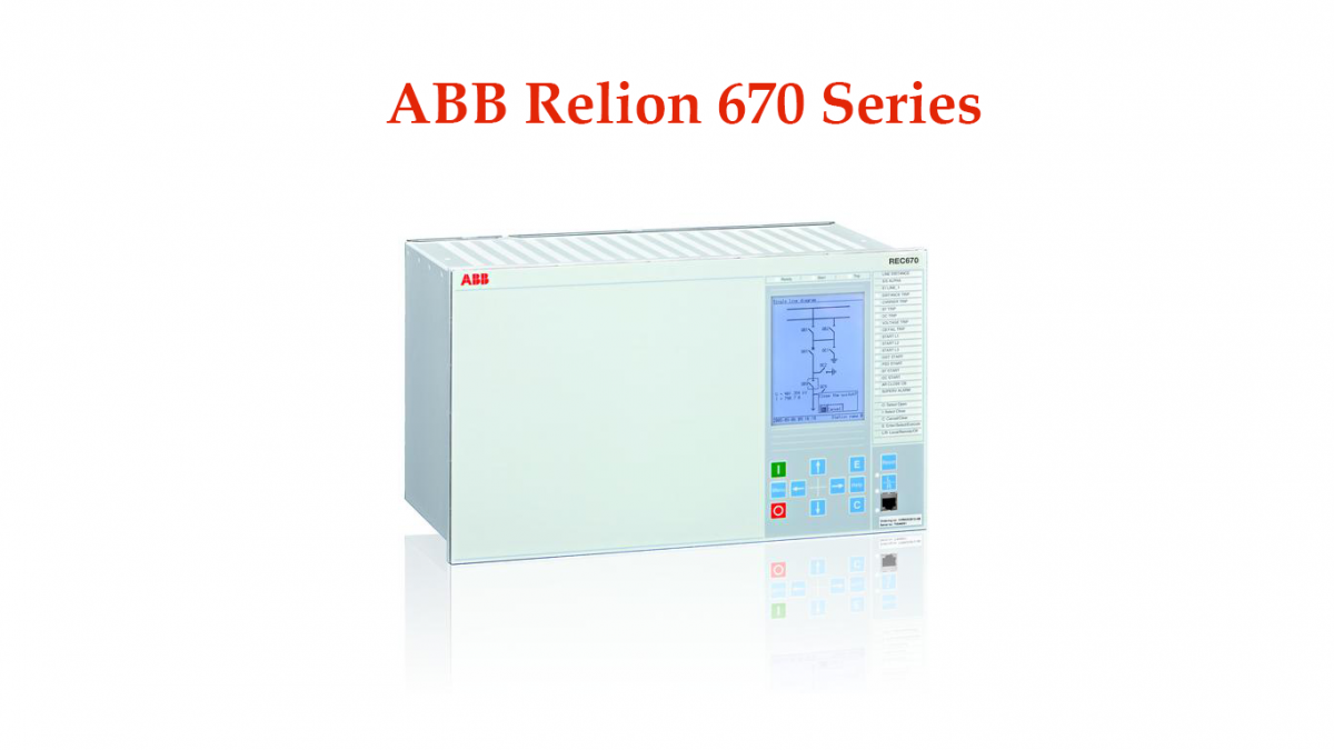 ABB Relion 670 Series