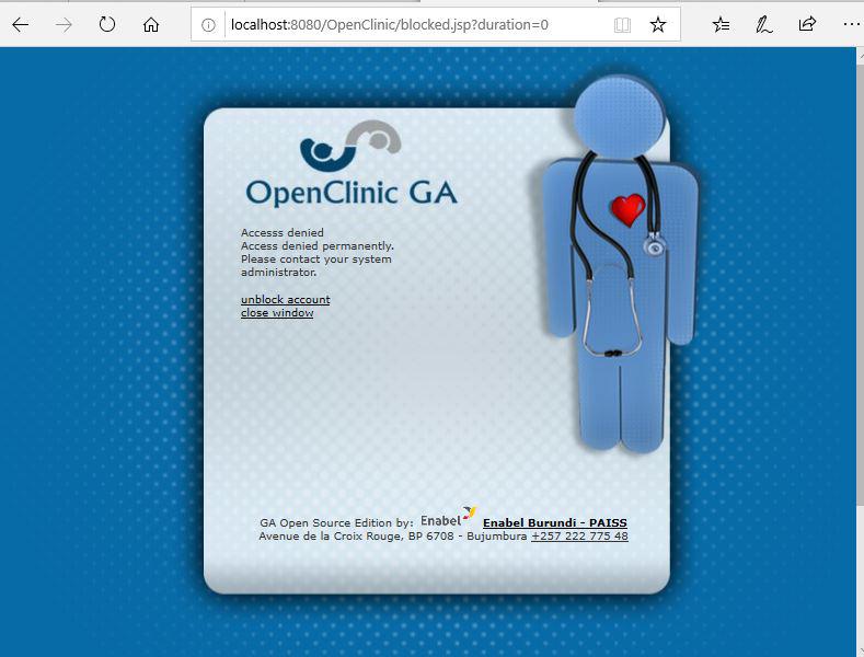 OpenClinic GA (Update B)